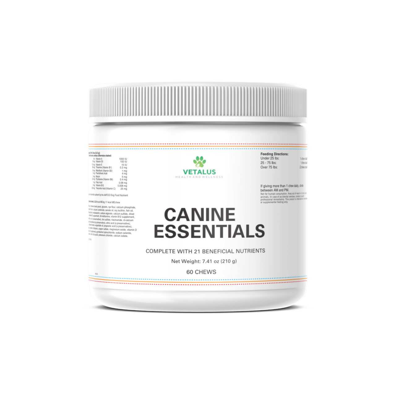 Vetalus Health and Wellness Daily Vitamins Chews