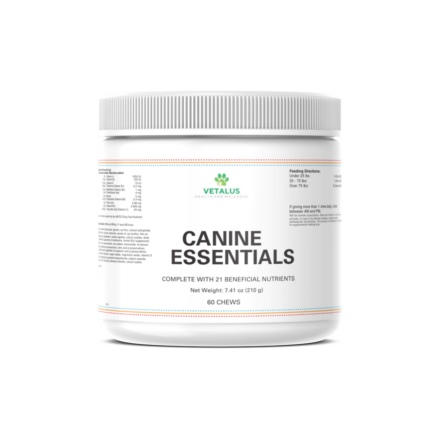 Vetalus Health and Wellness Daily Vitamins Chews