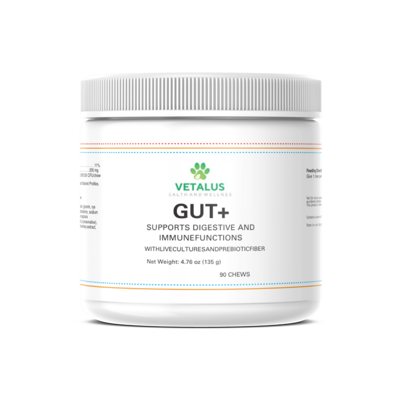 Vetalus Health and Wellness Probiotic Chews